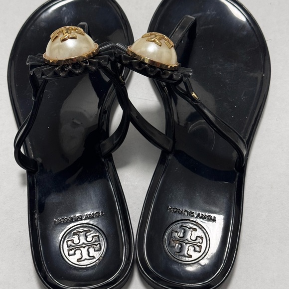 Tory Burch Jelly Sandals Flip flops Women’s Size 5 - Picture 6 of 9